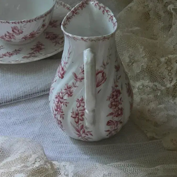 [BUNJANG] French Antique Sarreguemines Jug / 프랑스 앤틱 사르규민 저그