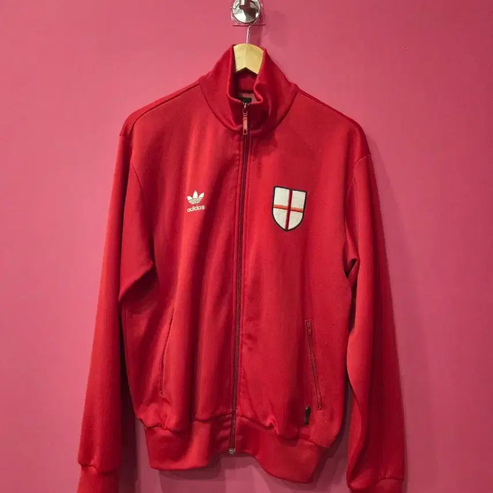 [BUNJANG] Adidas England National Team Red Track Top / 아디다스 잉글랜드 국대 레드 트랙탑 p385