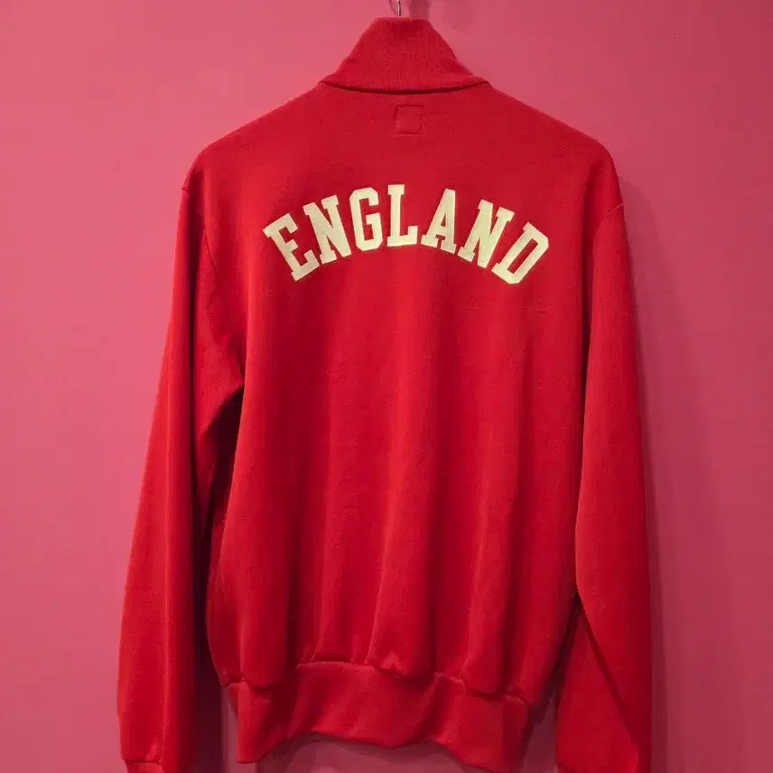 [BUNJANG] Adidas England National Team Red Track Top / 아디다스 잉글랜드 국대 레드 트랙탑 p385