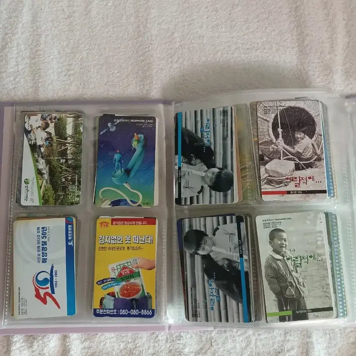 [BUNJANG] Vintage Public Telephone Cards Bundle (320 pcs) / 근대사 추억의 공중전화 카드 320장 일괄