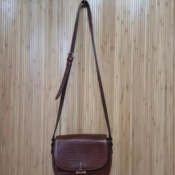 [BUNJANG] TUTIE Cabio Mini Lizard Marron Bag / 투티에 카비요 미니 리자드마롱