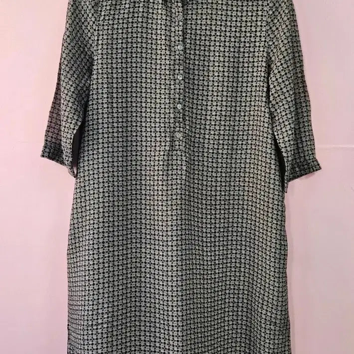 [BUNJANG] 100% Mulberry Silk Midi Dress / 산들바람인견100%원피스