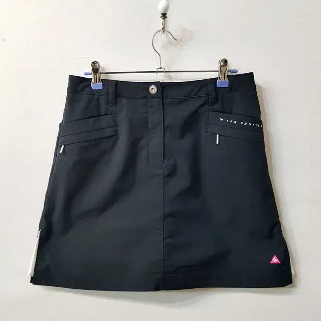 [BUNJANG] Le Coq Sportif Golf Skort Black / 르꼬끄 골프 치마바지 블랙