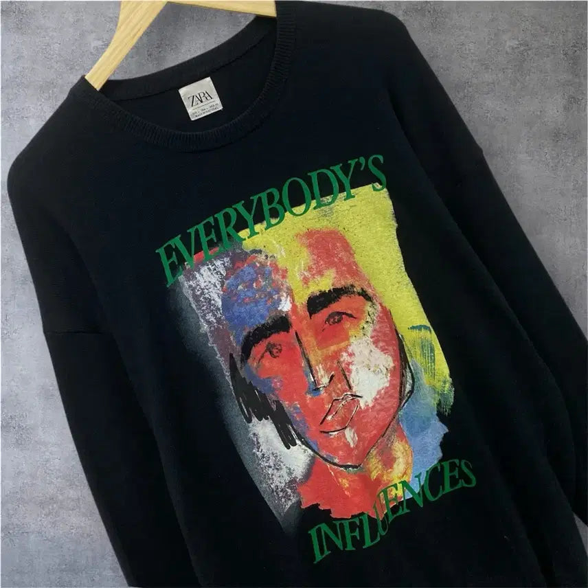 [BUNJANG] ZARA x Art Comes First Spring Knit L / 자라 ZARA x Art Comes First 콜라보 봄니트 L