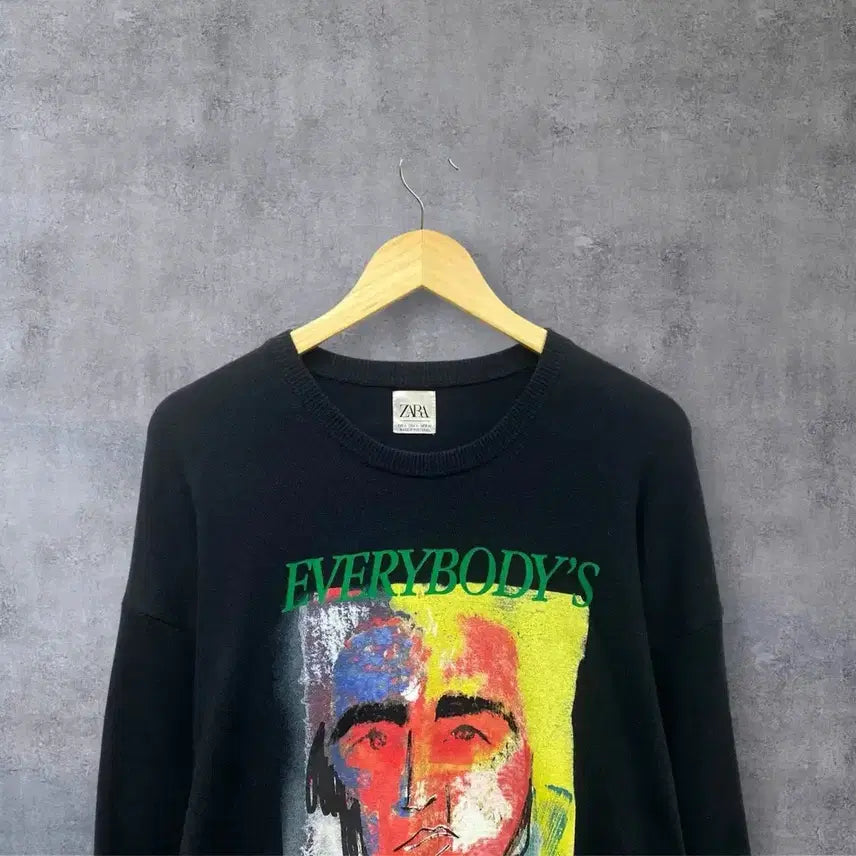 [BUNJANG] ZARA x Art Comes First Spring Knit L / 자라 ZARA x Art Comes First 콜라보 봄니트 L