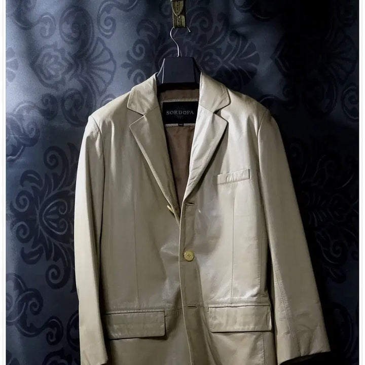 [BUNJANG] SORDOPA Classic Lambskin Leather Jacket / SORDOPA 양가죽 클래식 레더 재킷 100