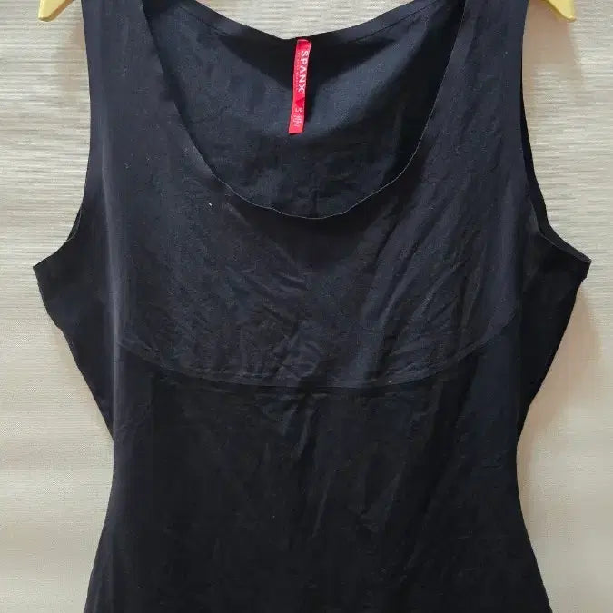 [BUNJANG] Spandex Black Slimming Tank Top L / 스팽스 블랙 슬리밍 나시 L