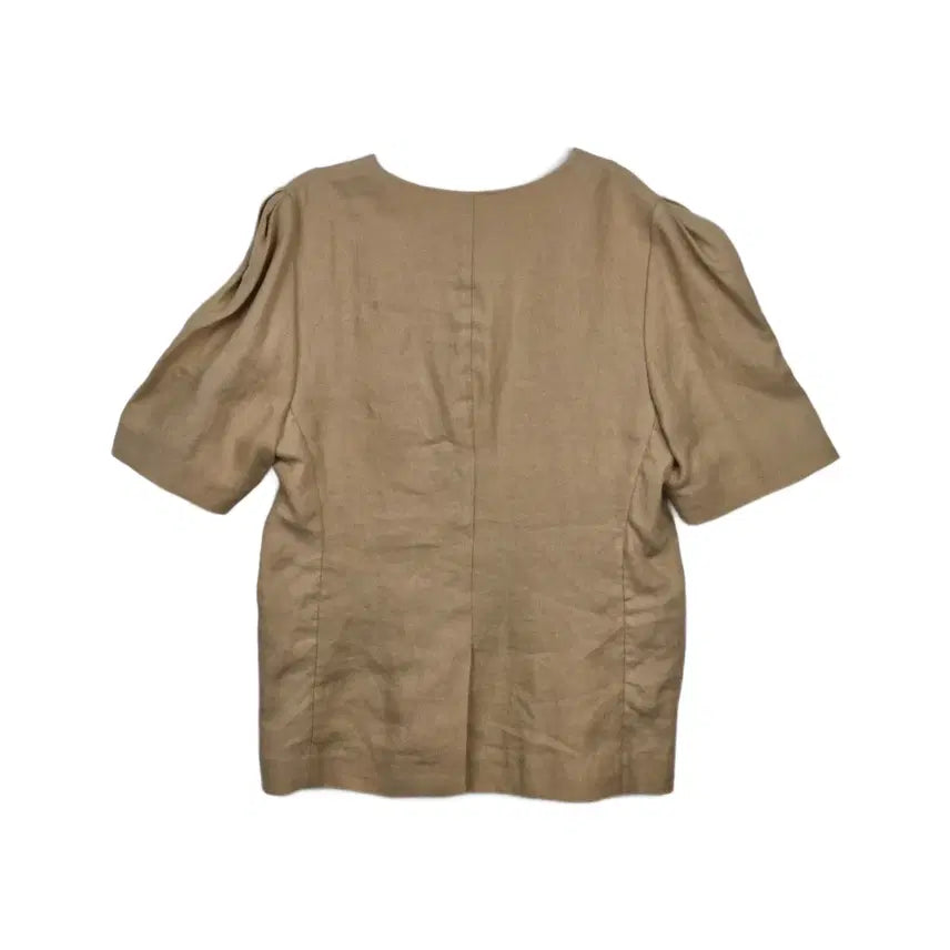 [BUNJANG] VOCA VACA Linen Short Sleeve Jacket / VOCA VACA 보카바카 린넨 반팔 자켓