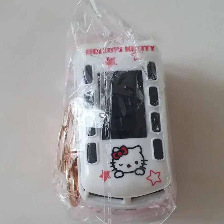 [BUNJANG] Hello Kitty Pink Mini Car Keychain / 헬로키티 자동차 미니카 피규어 핑크 키링 새상품