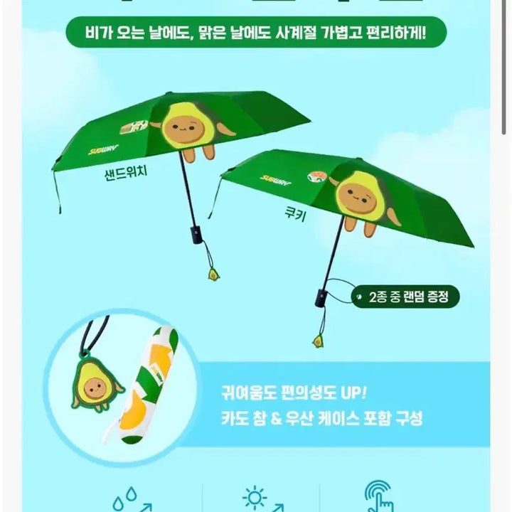 [BUNJANG] Subway Card Umbrella / 서브웨이 카도 우산