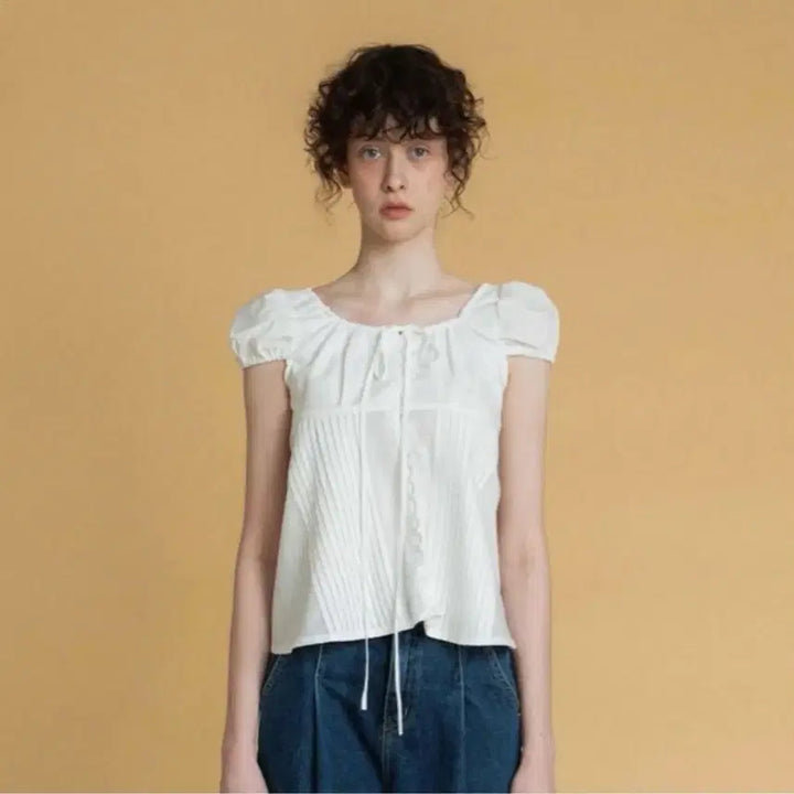 [BUNJANG] Without Summer Montana Blouse / 위드아웃썸머 몬타나블라우스