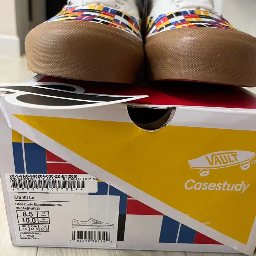 [BUNJANG] Vans Vault x Case Study Era VLT LX Marshmallow / 반스 볼트 X 케이스스터디 에라 VLT LX 마시멜로우 US8.5 265