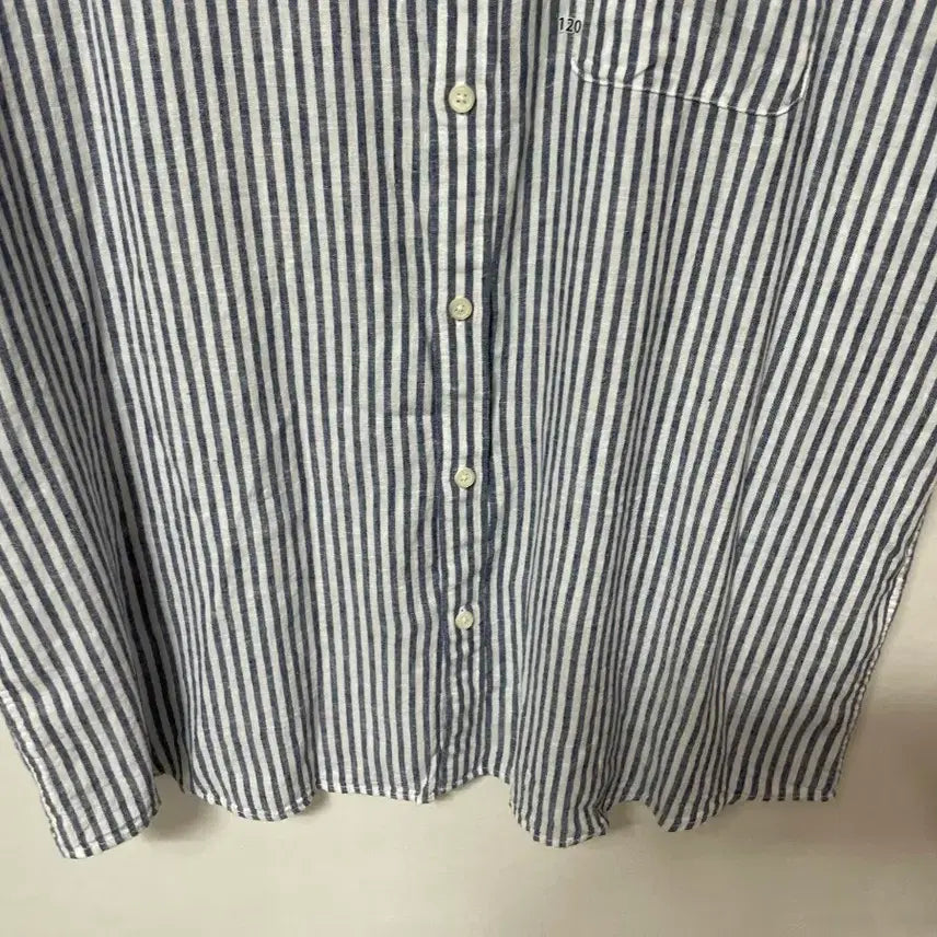 [BUNJANG] TOPTEN Linen Blend Relaxed Fit Short Sleeve Shirt / 115-120 TOPTEN 린넨 마 루즈핏 반팔 셔츠 남방 정품