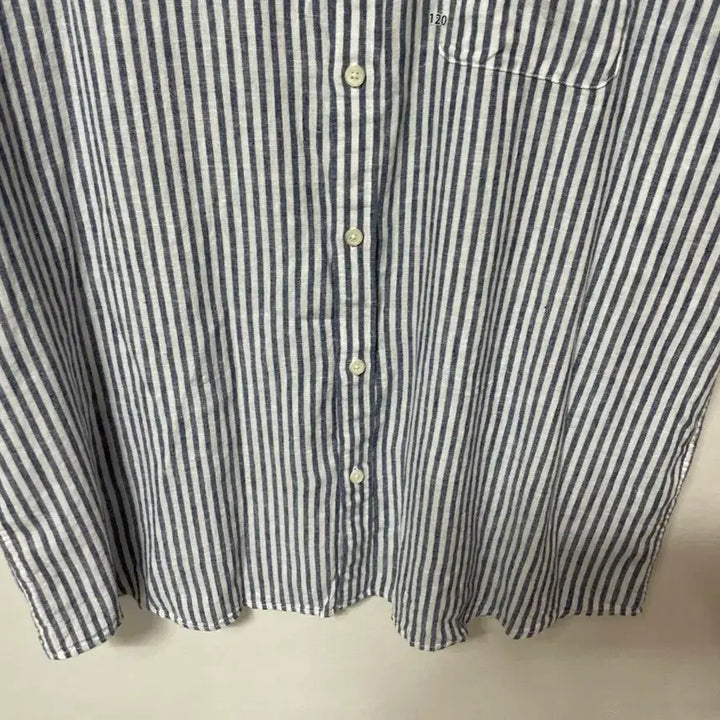 [BUNJANG] TOPTEN Linen Blend Relaxed Fit Short Sleeve Shirt / 115-120 TOPTEN 린넨 마 루즈핏 반팔 셔츠 남방 정품