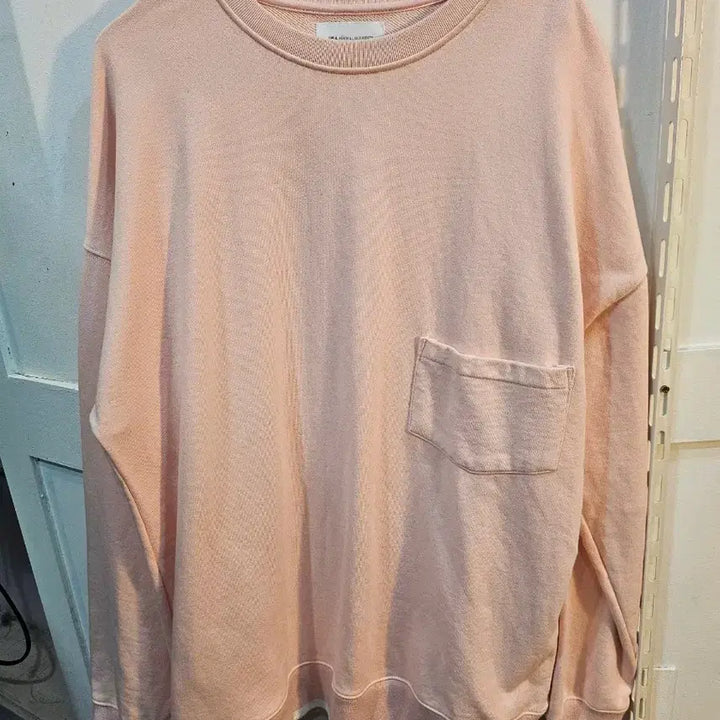 [BUNJANG] Till Blossom Pink Pocket Sweatshirt / <만원빈티지>틸블러썸 핑크 포켓 맨투맨