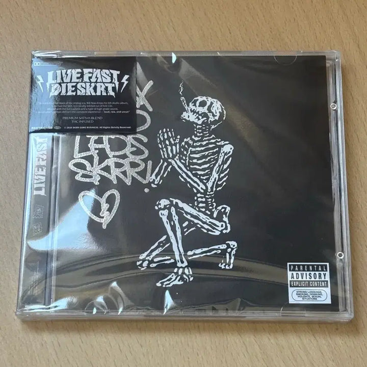 [SOLD OUT] 빌스택스 - LIVE FAST DIE SKRT 미개봉 싸인반