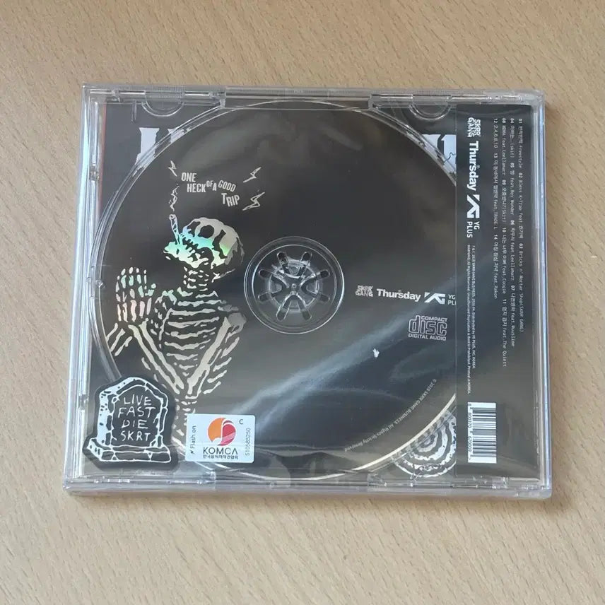 [SOLD OUT] 빌스택스 - LIVE FAST DIE SKRT 미개봉 싸인반
