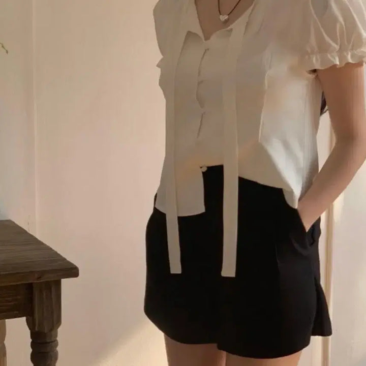 [BUNJANG] Memo New Satin Blouse / 여름 새틴블라우스 메모 memo