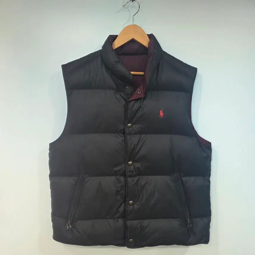 [BUNJANG] Polo Reversible Down Vest / 폴로 양면 다운 조끼