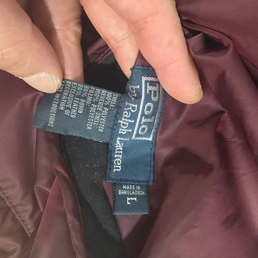 [BUNJANG] Polo Reversible Down Vest / 폴로 양면 다운 조끼