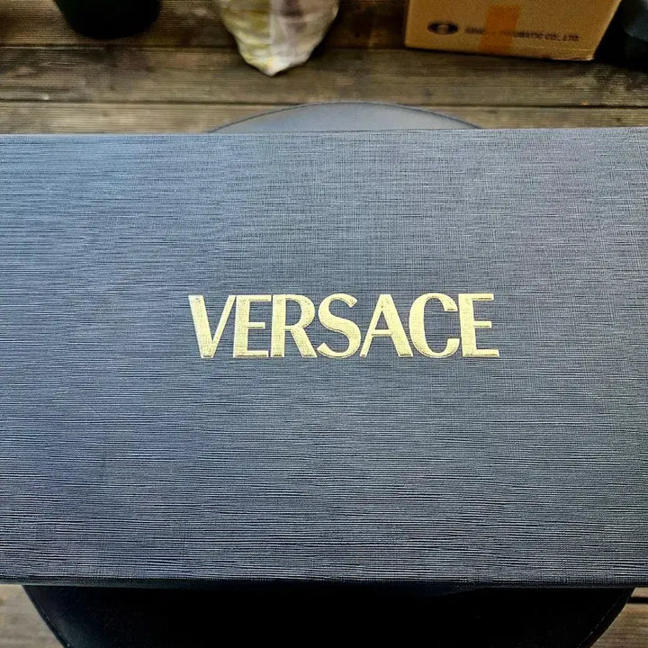 [BUNJANG] Versace Medusa Slider Sandals / 베르사체 메두사 슬라이더 샌들 슬리퍼 44사이즈