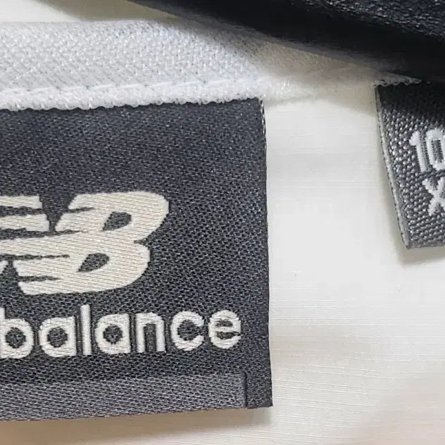 [BUNJANG] New Balance White Short Sleeve Anorak Hoodie / 뉴발란스 반팔 아노락 화이트 후드티