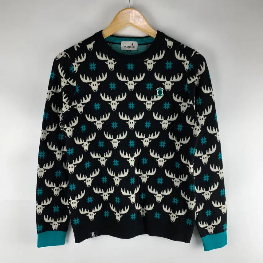 [BUNJANG] WIDE ANGLE Reindeer Wool Knit 95 / 와이드앵글 순록 울 니트 95 .260511