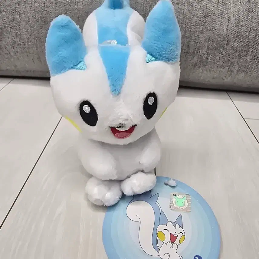[BUNJANG] Pokemon Pachirisu Plush Keychain 13cm / 포켓몬스터 파치리스 봉제인형 13cm 키링 가방고리