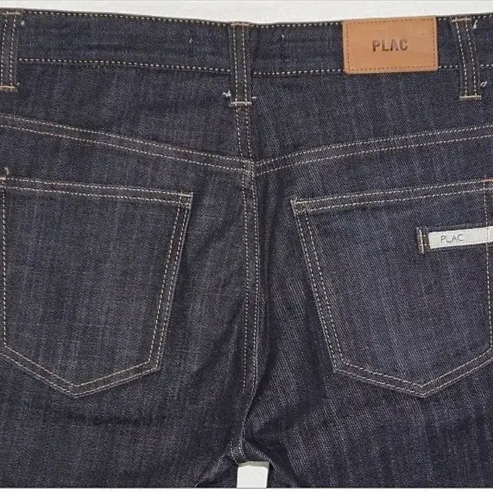 [BUNJANG] PLÁC JEANS STEEZE Slim Straight Fit Black Jeans / (30사이즈)플랙진 스티즈 블랙진