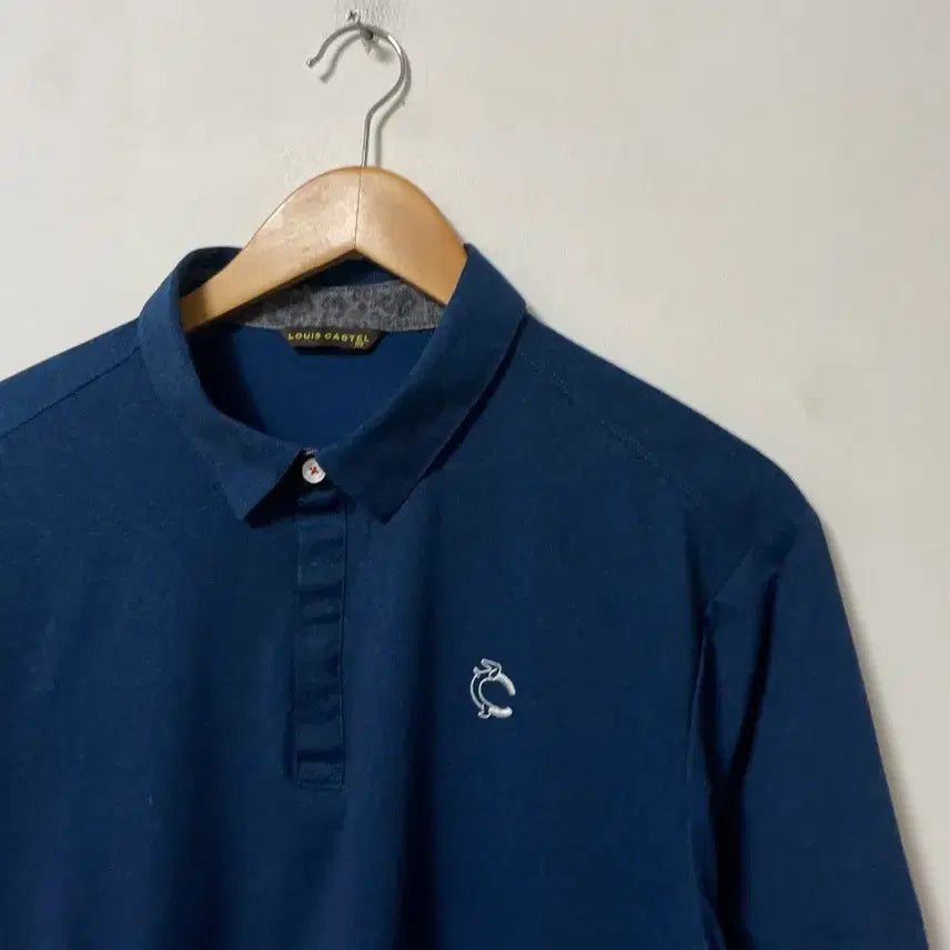 [BUNJANG] Louis Castel Functional Span Short-Sleeve Polo T-Shirt / 105-110 루이까스텔 골프 기능성 스판 반팔 카라티 정품