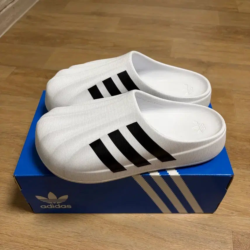 [BUNJANG] Adidas Adifom Superstar Mule White (275) / 아디다스 아디폼 슈퍼스타 뮬 화이트 275