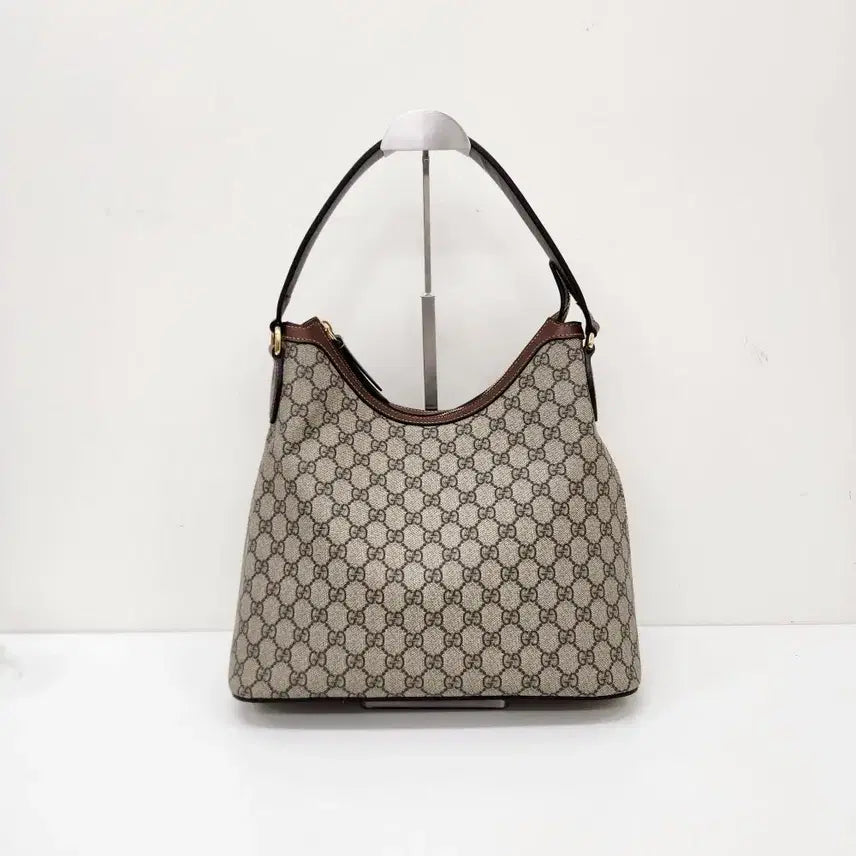 [BUNJANG] Gucci GG Supreme Hobo Shoulder Bag / [온드중고명품] 구찌 GG 수프림 호보 숄더백