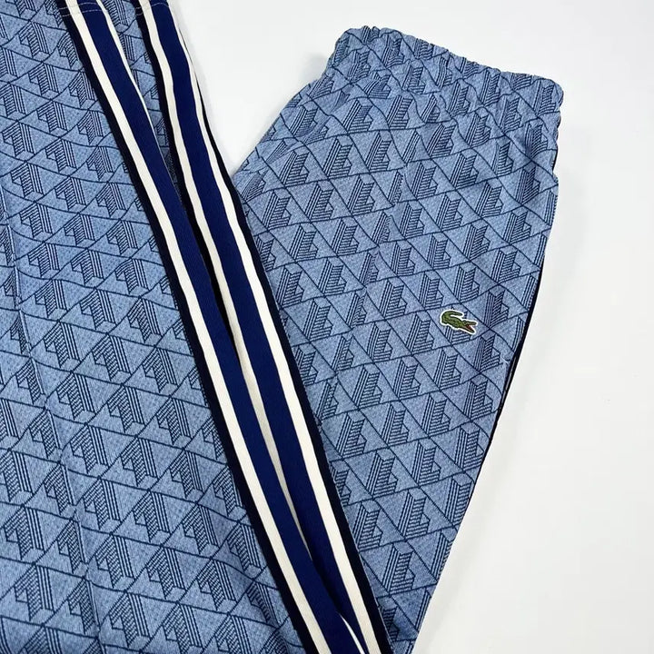[BUNJANG] Lacoste Crocodile Regular Fit Patterned Track Pants (XL) / 라코스테 크록 레귤러 핏 패턴 츄리닝바지 (XL)