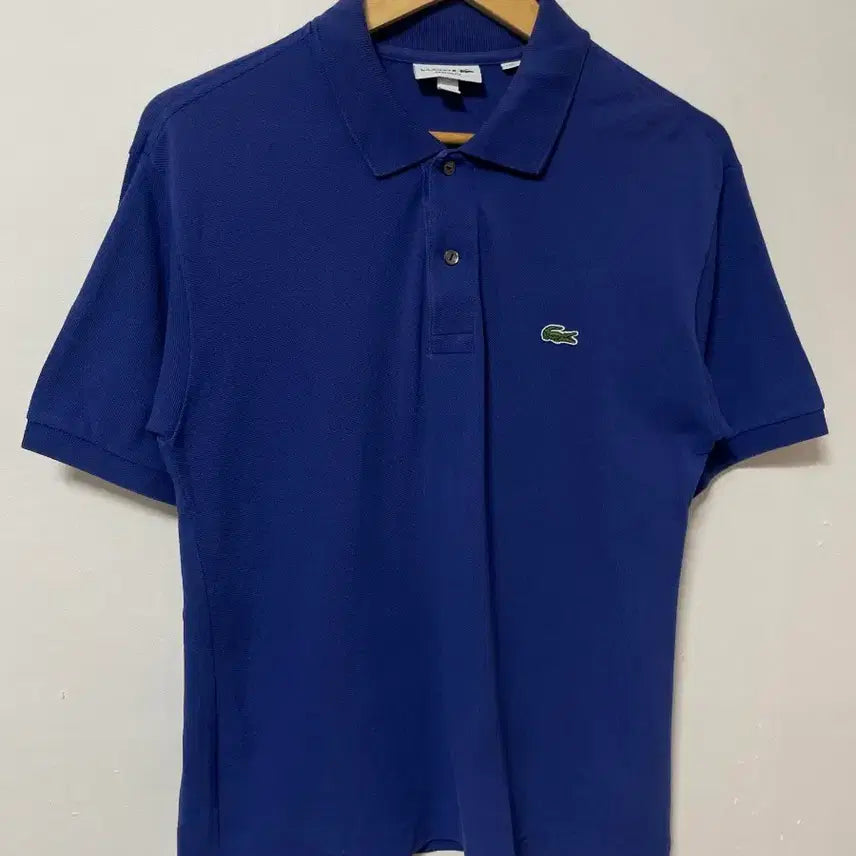 [BUNJANG] Lacoste Cotton Blend Short Sleeve Polo Shirt / 95-100 라코스테 스판 반팔 카라티 정품