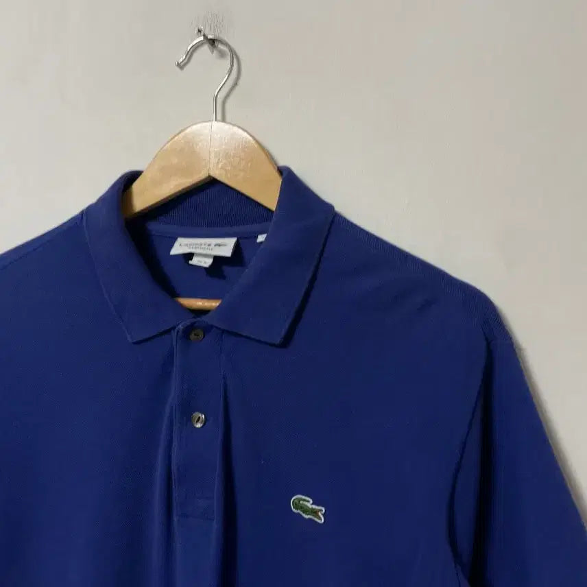 [BUNJANG] Lacoste Cotton Blend Short Sleeve Polo Shirt / 95-100 라코스테 스판 반팔 카라티 정품