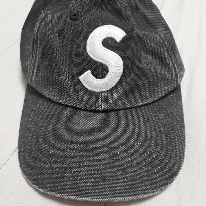 [BUNJANG] Supreme Pigment 6-Panel Cap / 슈프림 s로고 피그먼트 6패널캡