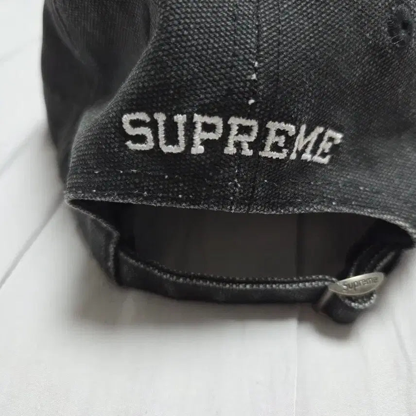 [BUNJANG] Supreme Pigment 6-Panel Cap / 슈프림 s로고 피그먼트 6패널캡