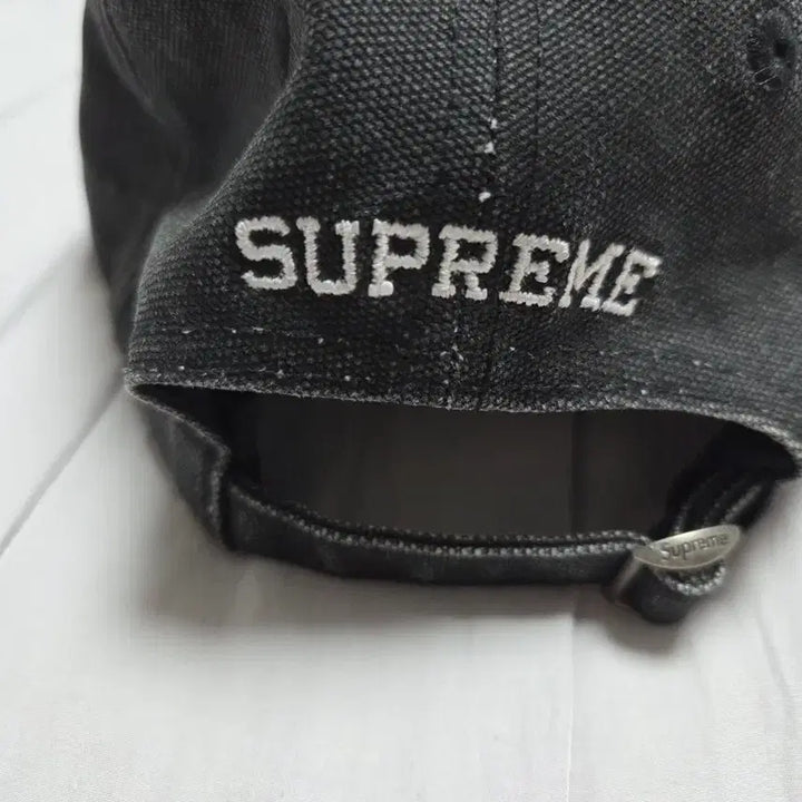 [BUNJANG] Supreme Pigment 6-Panel Cap / 슈프림 s로고 피그먼트 6패널캡