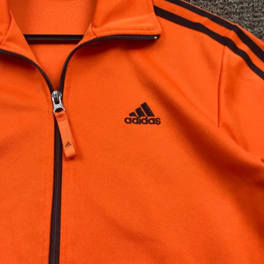 [BUNJANG] Adidas Orange Track Top Jersey / 아디다스 오렌지 트랙탑 져지