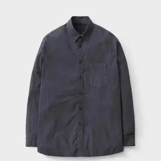[BUNJANG] Pottery Comfort Shirt Garment Dyed Charcoal Size 1 / 포터리 컴포트셔츠 가먼트다이드 차콜 1