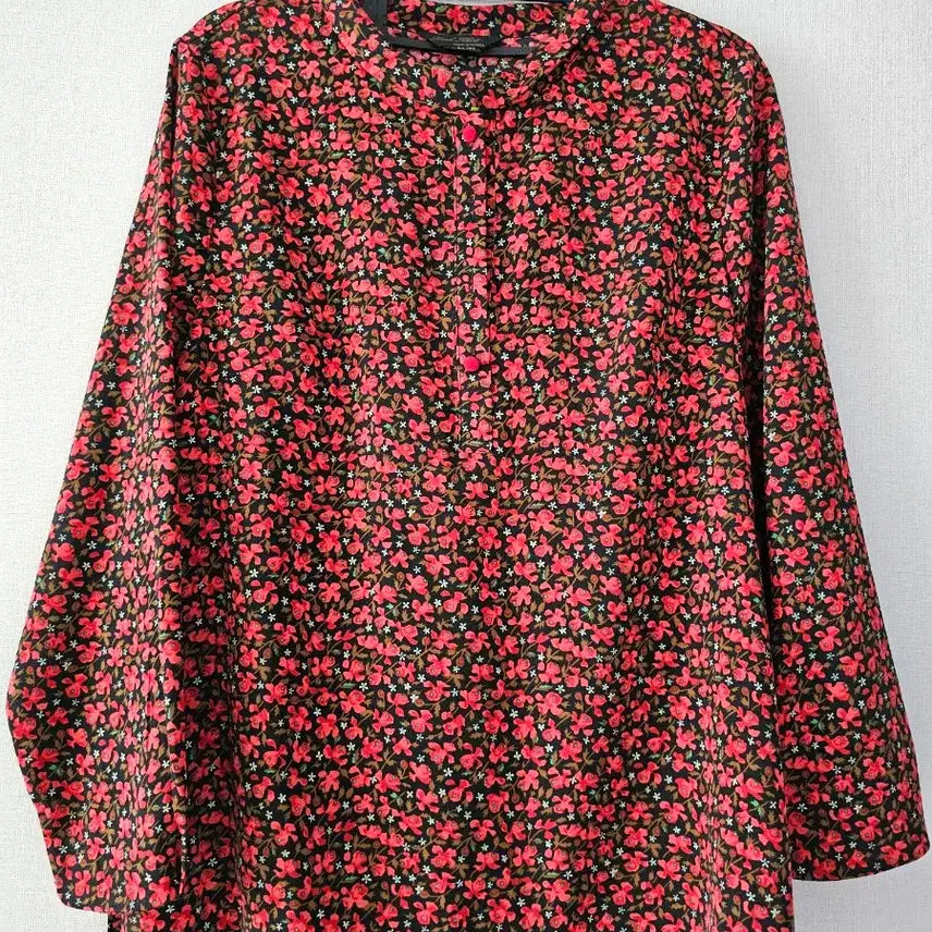 [BUNJANG] Bak Khot Flower Pattern Blouse / Bak Khot 플라워 패턴 블라우스