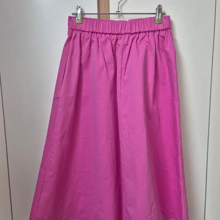 [BUNJANG] Coincoz Cotton Skirt Free Size Pink / 코인코즈. 면치마(프리)최상
