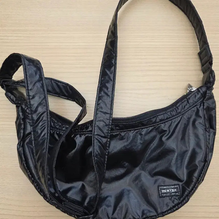 [BUNJANG] Yoshida Porter Porter Girl Crossbody Bag Black / 요시다포터 포터걸 크로스백 블랙