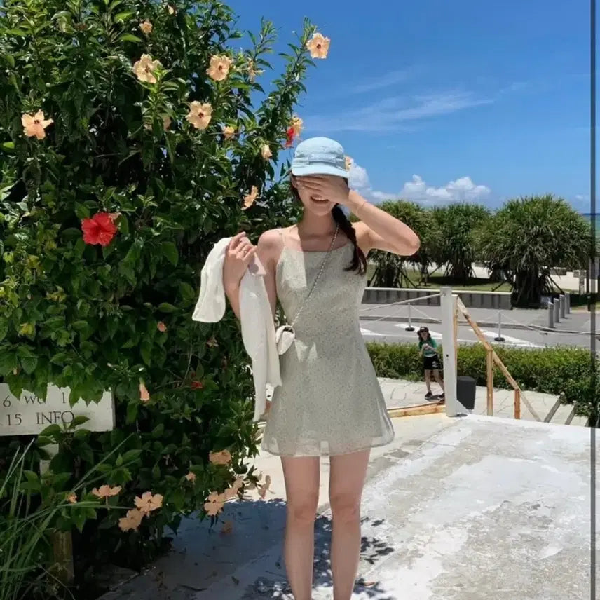 [BUNJANG] Lazy Society Sorbet Dress S / 레이지샵 소르베원피스S