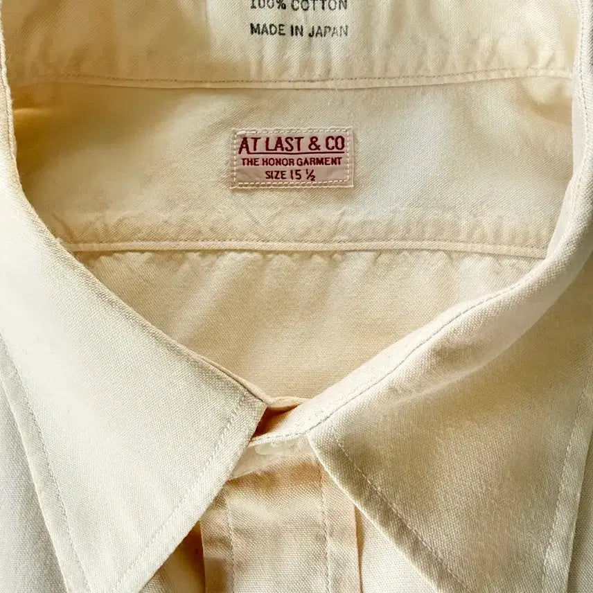[BUNJANG] Time Homme Atlarco Shirt / 타임원클로딩 앳라코 셔츠 15 1/2