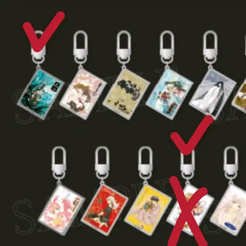 [BUNJANG] CLAMP Exhibition Melon Special Keyring / [교환,판매] 클램프전 멜론 특전 키링 성전