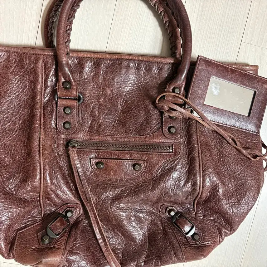 [BUNJANG] Balenciaga Sunday Tote Bag Brown / 발렌시아가 모터백 선데이 토트백 브라운