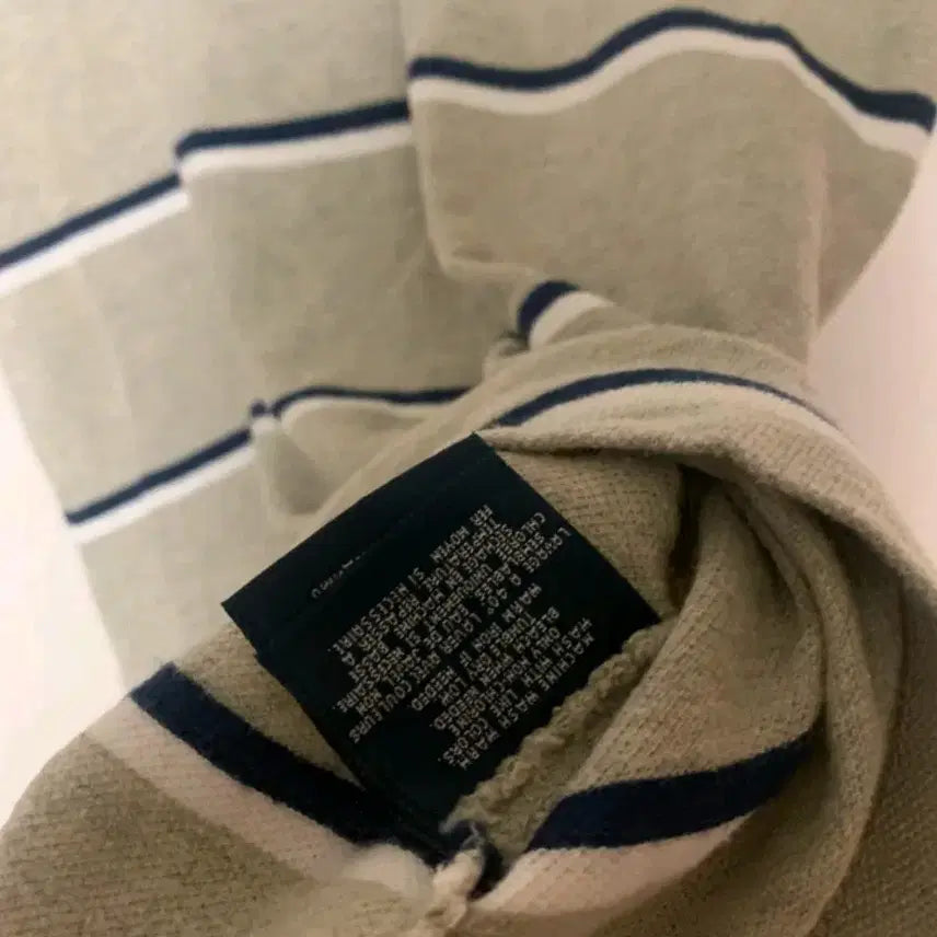 [BUNJANG] Polo Ralph Lauren Striped Short Sleeve Polo Shirt / 폴로 랄프로렌 스트라이프 반팔 카라티