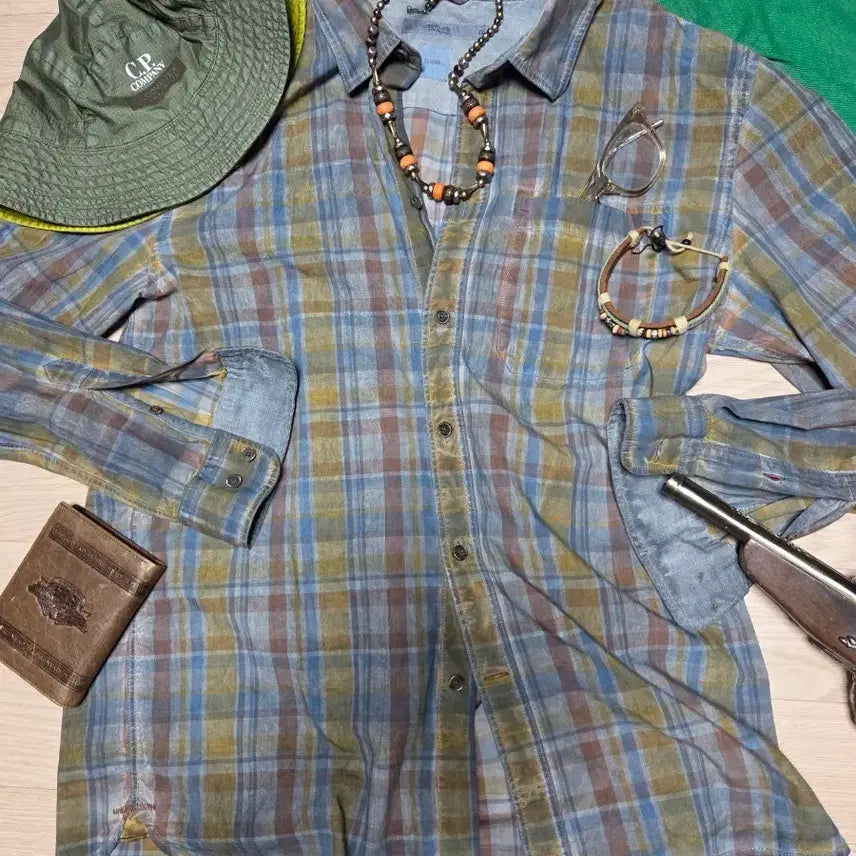 [BUNJANG] SERIES Washed Cotton Blend Shirt / (~3회 착용)SERIES 셔츠 남방