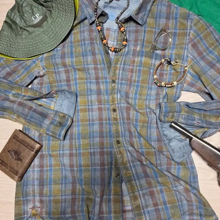[BUNJANG] SERIES Washed Cotton Blend Shirt / (~3회 착용)SERIES 셔츠 남방